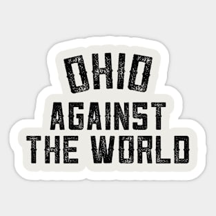 Ohio Against The World Tee Sticker